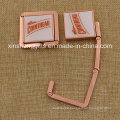 Custom Metal Table Top Square Shape Bag Hanger for Ladies